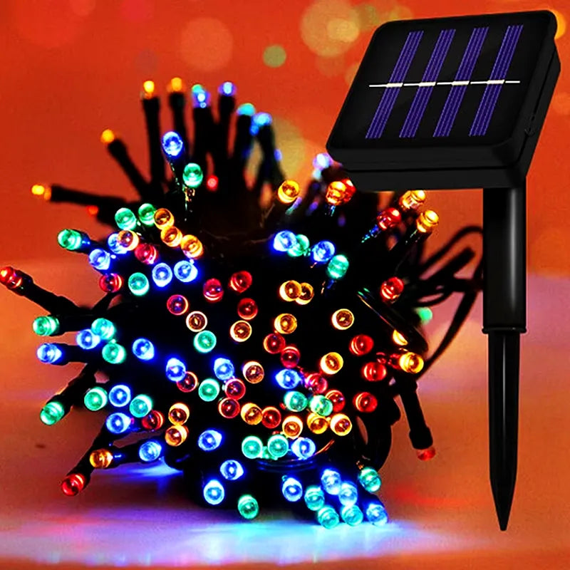 Luces Solares Navideñas de hasta 30 Metros